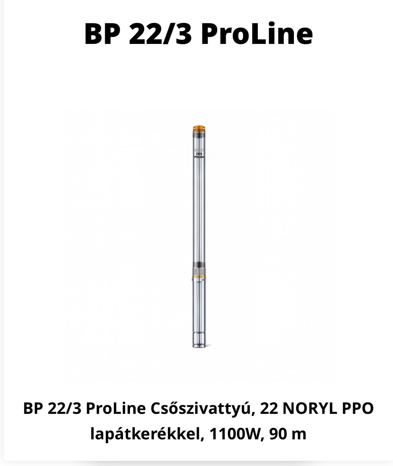 Elpumps BP22/3 ProLine