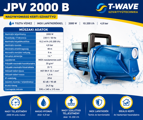 Elmpumps JPV 2000B
