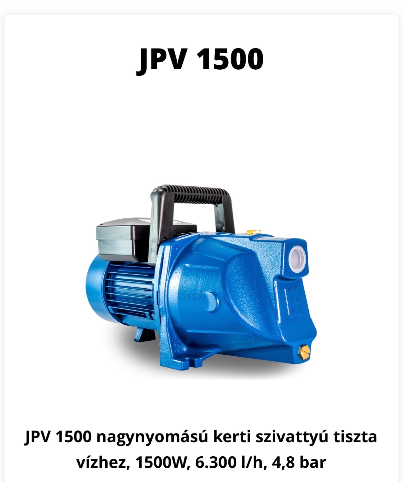 JPV 1500B